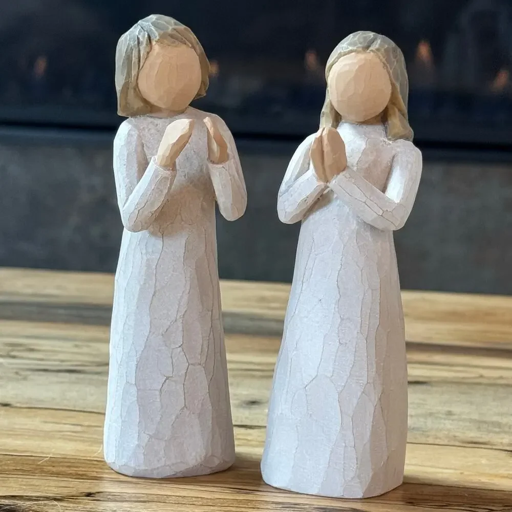 Willow Tree Sisters by Heart Figurine Set 2000 Susan Lordi Demdaco 26023